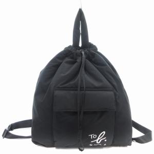 ナップサック リュック 黒 ブラック /UD