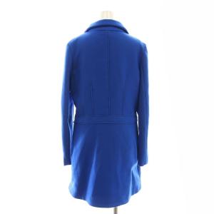 Desigual ジップアップ コート ロング 40 青 ブルー /AT OS