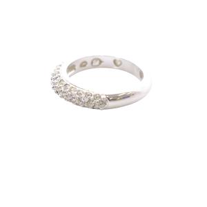 SWAROVSKI ラインストーン リング 指輪 52 11号 シルバー色 /SR21