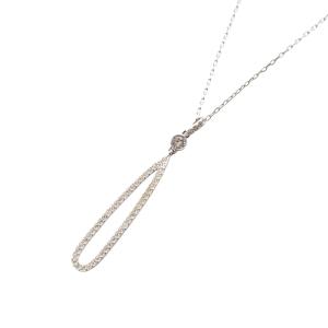 美品　スワロフスキー　vandaネックレス クリスタル　シルバーカラー SWAROVSKI - スワロフスキー SWAROVSKI クリスタル ネックレス