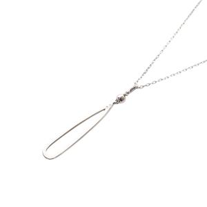 SWAROVSKI ラインストーン ネックレス シルバー色 /SR20