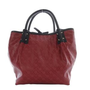 ソフティ リバーシブルバッグ トートバッグ ハンドバッグ ナイロン キャンバス レッド /YO10 SH