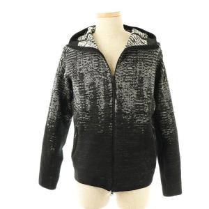 adidas セットアップ Z.N.E. PULSE KNIT スウェットフルジップパーカー パンツ O M 黒 白