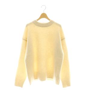 YAKニット セーター クルーネック F ベージュ /AT OS