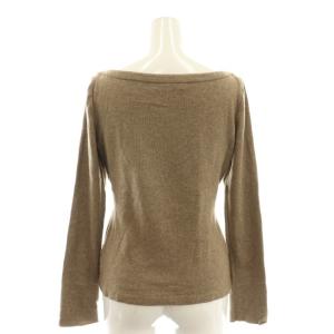 FOXEY カシミヤ シルク ニット セーター 38 ブラウン