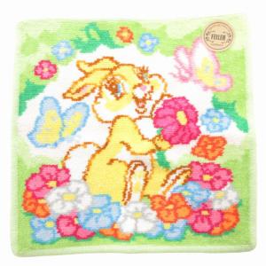 タグ付き 24SS 店舗限定 ハッピースプリング ミスバニー Disney ハンカチ ハンドタオル 花柄