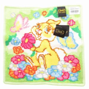 FEILER タグ付き 24SS 店舗限定 ハッピースプリング ミスバニー Disney ハンカチ ハンドタオル 花柄