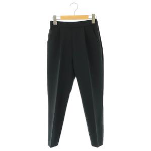 ダブルクロスパンツ テーパード イージー 34 ダークネイビー /DO OS