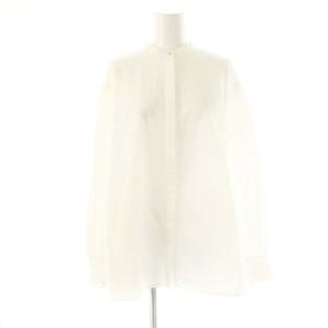 バックフレア バルーンブラウス シャツ 長袖 36 ホワイト /ES OS