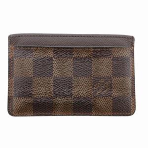ダミエ ポルトカルト サーンプル カードケース 茶 ブラウン N61722 /JS