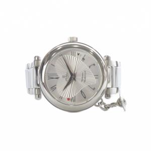 Vivienne Westwood オーブチャーム付き クォーツ 腕時計 シルバーカラー VV006SL