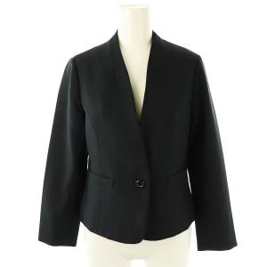 23AW ミニドビーショート ジャケット ノーカラー 5 紺 ネイビー JKWQSA0902 /AT OS