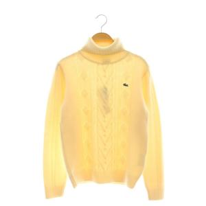 ファブリカ ケーブル タートルネックニット セーター 長袖 42 クリーム色 /AT OS