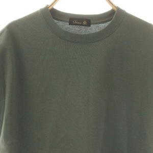 Drawer フレンチスリーブカットソー 半袖 緑 グリーン /AT OS