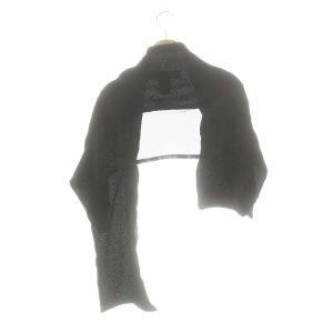 Yohji Yamamoto プリュスノアール +NOIR メッシュ ボレロ カーディガン 3 ブラック /DF OS