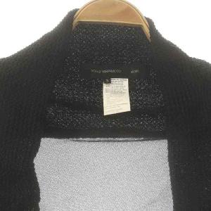 Yohji Yamamoto プリュスノアール +NOIR メッシュ ボレロ カーディガン 3 ブラック /DF OS