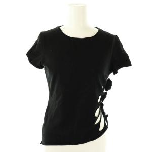 Jean-Paul GAULTIER - JeanPaulGAULTIER(ゴルチエ) ホルターネックキャミソール サイズ40 M レディース美品  - 黒 Jean-Paul GAULTIER - JeanPaulGAULTIER(ゴルチエ