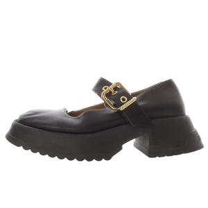 メリージェーンシューズ 38 ブラック