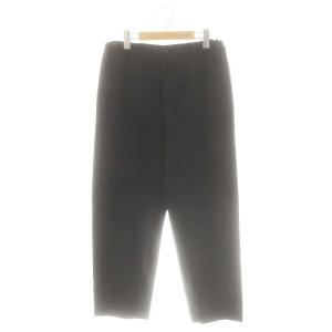 24AW ウールトロピカルシャーリングテーパードパンツ ボタンフライ ウール 40 ネイビー PAMA0482UD