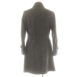 MACKINTOSH LoroPiana トレンチコート ロング ウール 36 ダークグレー /DO OS AD