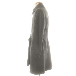 MACKINTOSH LoroPiana トレンチコート ロング ウール 36 ダークグレー /DO OS AD