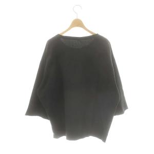 STAMMBAUM LOGO H/S Sweat スウェット アパルトモン取扱い カットソー F 黒 ブラック /SY OS
