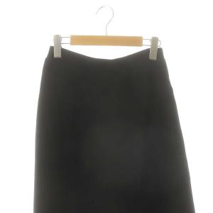 Framework スムースフレアスカート ロング 38 ブラック /DO OS