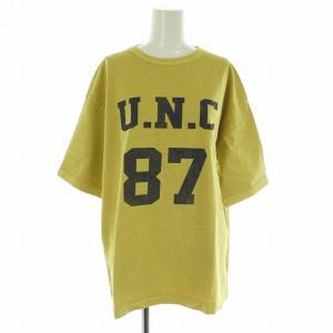 23SS 87 Tシャツ カットソー 半袖 F 黄色 イエロー 23070370073010 /AQ OS