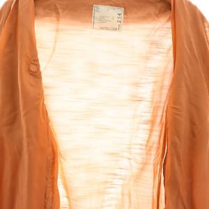 sacai レイヤードブルゾン ジップアップ 3 グレー オレンジ /AT OS