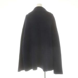 Spick&Span オーバーサイズニットジャケット テーラード ネイビー /CX OS