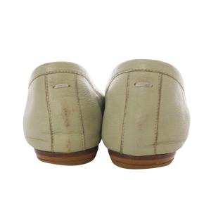 Martin Margiela 22 メゾンマルジェラ Tabi バレリーナフラット 35 カーキ S58WZ0042