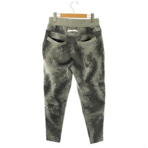 PEARLY GATES 24AW PGG ポリエステルヤーンmmムラ柄パンツ イージー 0 グレー マルチカラー /DO OS