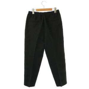 Drawer 25 RESORT2 ツイードライクジャガードパンツ 36 ブラック