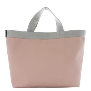 Hervé Chapelier 704GP コーテッドキャンバススクエアトートB5サイズM ハンドバッグ ピンク
