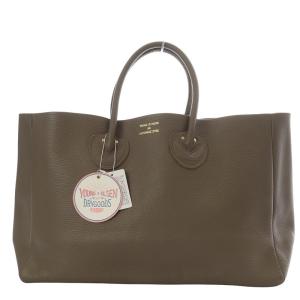 MMN EMBOSSED LETHER LH WIDE TOTE