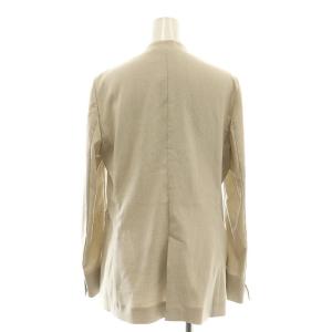 23区 ノーカラー ジャケット 38 ベージュ /AT OS