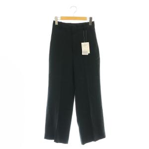 R'IAM 23AW サテンイージーパンツ ストレート センタープレス 38