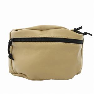 タグ付き 22AW LOUIS クロス ボディバッグ ウエスト レザー ベージュ /FF