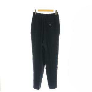 ENFOLD ELASTIC TACK TROUSERS パンツ テーパード スラックス 38 紺 ネイビー /AT