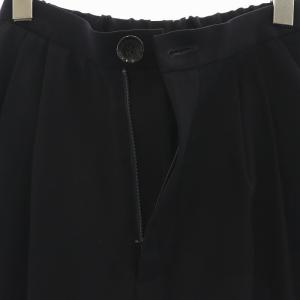 ENFOLD ELASTIC TACK TROUSERS パンツ テーパード スラックス 38 紺 ネイビー /AT
