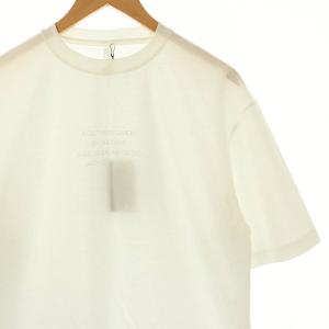 ANTEPRIMA 近年 Tシャツ カットソー ロゴ 半袖 U03 ホワイト /DF OS SH ユニセックス