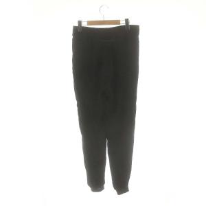 MM6 Maison Margiela ここのえ期 レーヨンジョガーパンツ タック 38 ブラック /DF OS SH