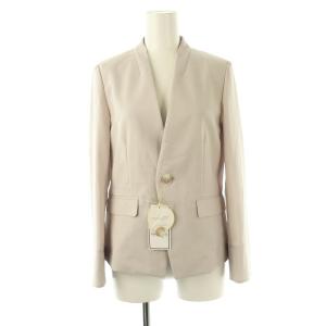 ROPE Picnic セットアップ リネンライクノーラペルジャケット × リネンライクテーパードパンツ 36 グレージュ /MI