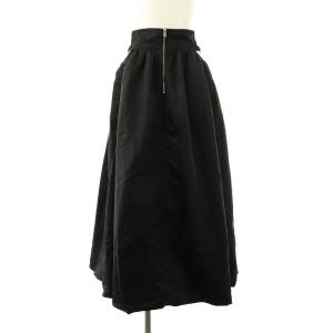 23AW 2way Puffer Flare Skirt スカート フレア ロング F ブラック /HK