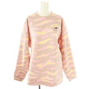 迷彩 スウェット プルオーバー 長袖 M ピンク /HK OS
