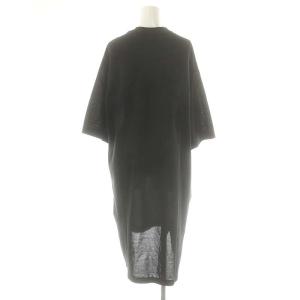 Y-3 RUST DYE TEE DR ワンピース ひざ丈 S ブラック IR6245 /DF OS