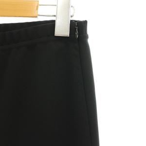 BLAMINK レーヨンポリエステルストレッチスリムパンツ テーパード 38 黒 ブラック /AT OS