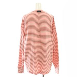 BLAMINK 25SS コットンマルチボーダーロングスリーブ トップス 38 ピンク