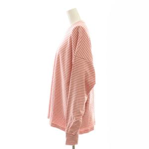 BLAMINK 25SS コットンマルチボーダーロングスリーブ トップス 38 ピンク