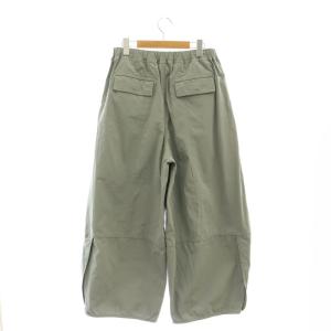 Drawer コットン ベイカー ワイドパンツ イージーパンツ ワークパンツ 36 グレー /ES OS